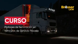 Plafones de Iluminación en Vehículos de Servicio Pesado